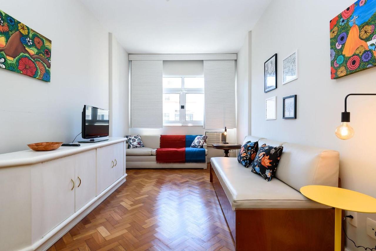 Apartamento Espacoso A 300M Da Praia | Hg 71/904 Rio de Janeiro Bagian luar foto