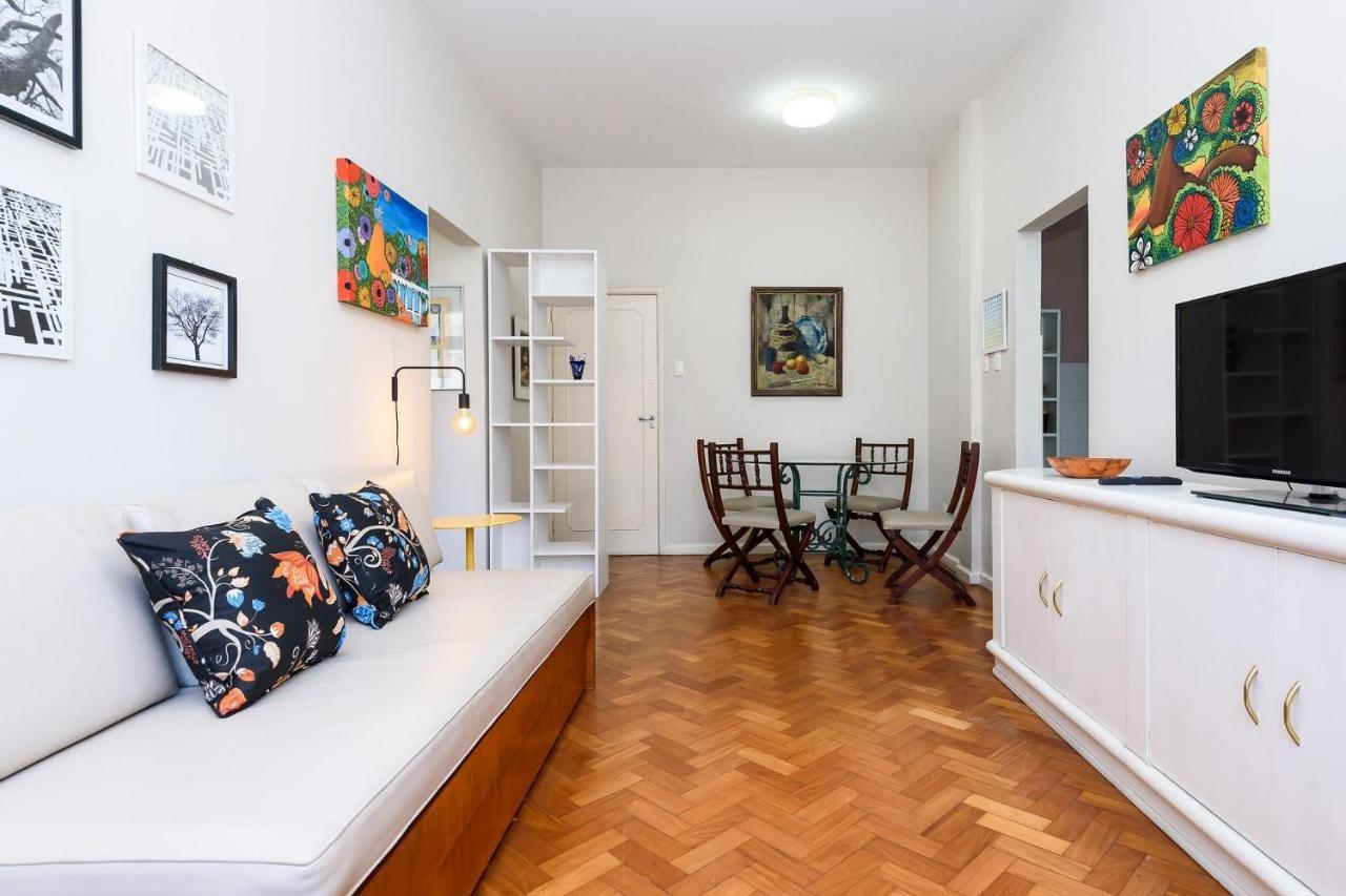 Apartamento Espacoso A 300M Da Praia | Hg 71/904 Rio de Janeiro Bagian luar foto